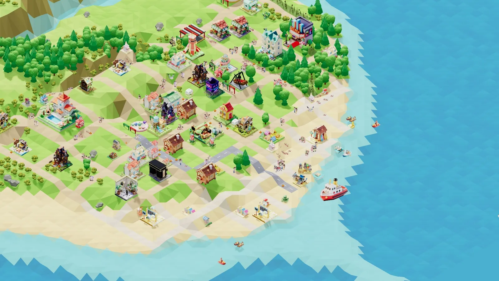 Sunhaven Isle in Holiday Empire — gameplay screenshot