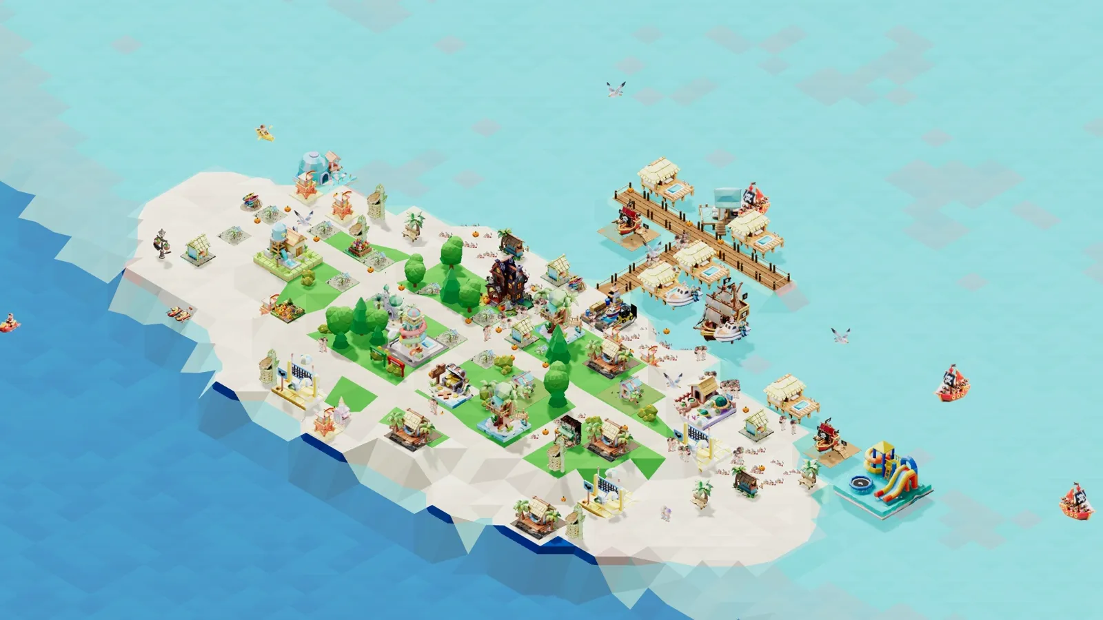 Vaikaru Atoll in Holiday Empire — gameplay screenshot